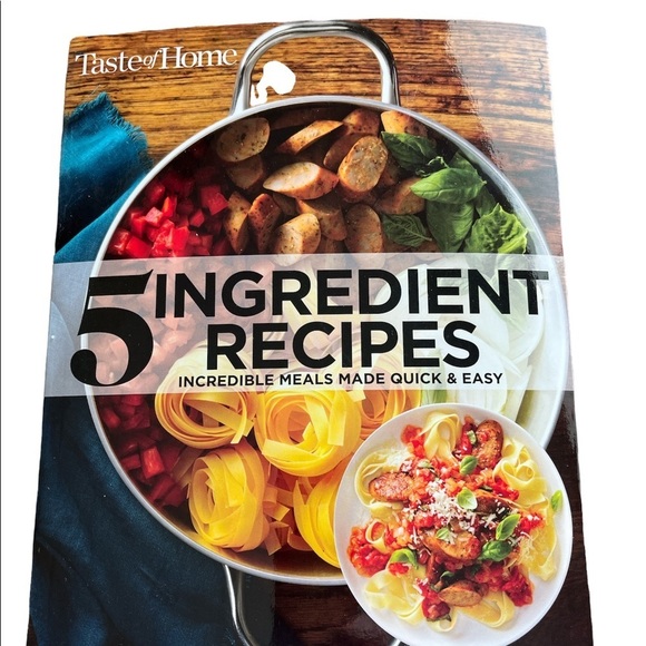 NEW Taste of Home 5 Ingredient Recipe Cookbook - Picture 1 of 7